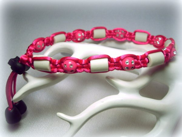 EM-Keramik Halsband pink