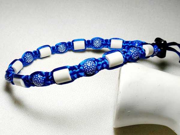EM-Keramik Halsband blau